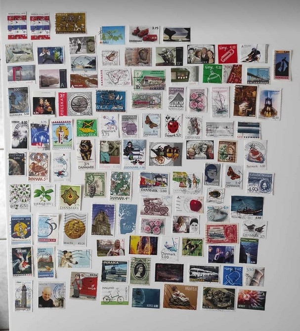 Stamps exchange DK1158